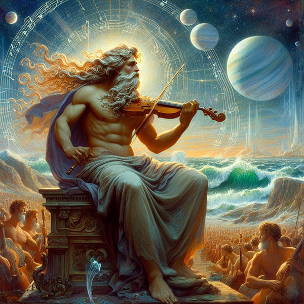 Neptune the Mystic — AI fantasy version